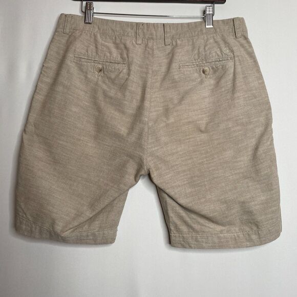Caterpillar Inc Womankind Shorts Khaki Regular Fit Roll Tab Cuff Size 28 - Picture 5 of 15